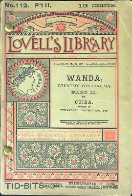 Wanda, Countess von Szalras. Parts I & II. cover