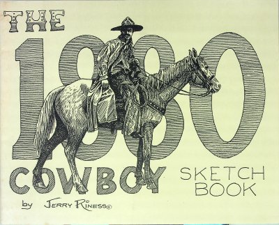 The 1880 Cowboy Sketch Book cover