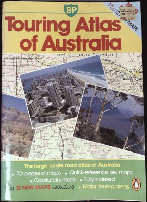 Touring Atlas of Australia cover