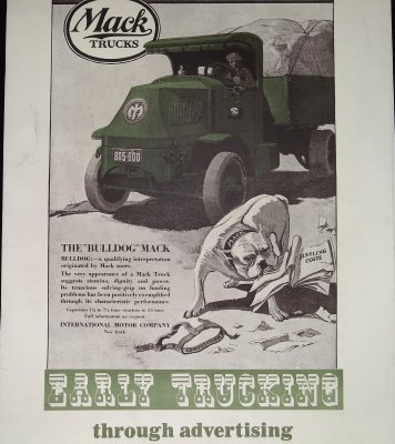 Mack Trucks: Early Trucking Through Advertising cover